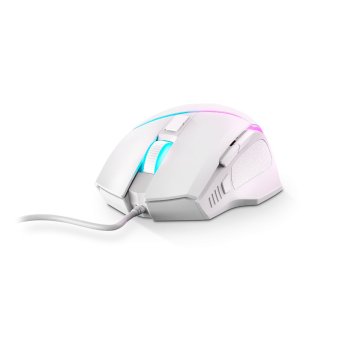 Mouse Energy Sistem Gaming Rgb Esg M2 Sniper-ninja Color Blanco 8 Botones Configurables Huano Aceleracion 22g Iluminacion Rgb