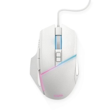 Mouse Energy Sistem Gaming Rgb Esg M2 Sniper-ninja Color Blanco 8 Botones Configurables Huano Aceleracion 22g Iluminacion Rgb 2