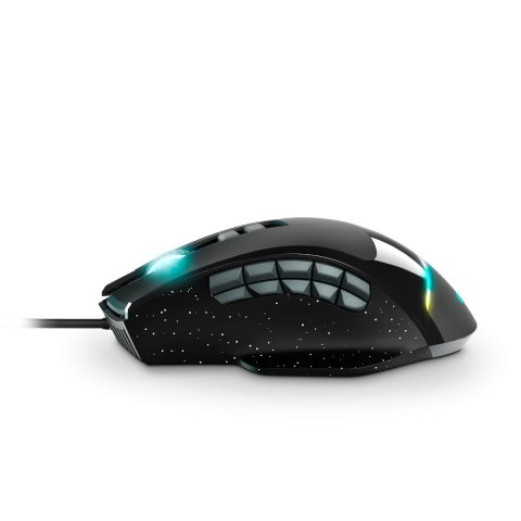 Mouse Energy Sistem Gaming Rgb Esg M5 Triforce 15 Botones Configurables Huano Con 3 Botonoeras Intercambiables 10000dpi Peso 