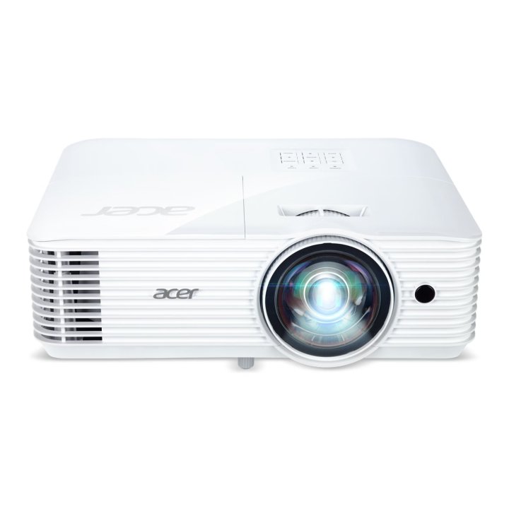 Proyector Acer S1386whn, Dlp 3d, Wxga, 3600lm, 20000 1, Hdmi, Rj45, Short Throw 0.5, 2.7kg, Euro Eme