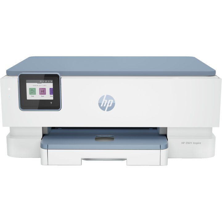 Multifuncion Hp Envy 7221e 15 10ppm Wifi   Duplex   Scanner 1200pp To Pdf Cartuchos 303 Color Blanco brisa