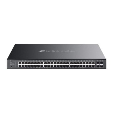 Switch Semigestionable Poe+ Tp-link Sg2452lp 52p De Los Cuales 32xgb Poe+ 1xgb 4xsfp Slot Gb Soporta 230w