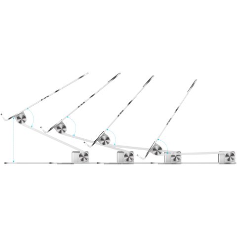 Soporte De Mesa Rapoo Ucs-5001 Para Portatil Con Docking Usb-c 1xhdmi 1 Rj45 Gb 2xusb 3.0 2 Usb-c C
Olor Plata