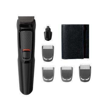 Recortadora De Barba Philips Mg3710 15 6 En 1 4 Peines Guia Bateria 60min Color Negro 2