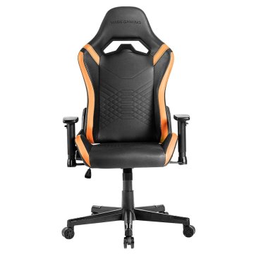 Silla Gamer Mars Gaming Mgcprobo Negra Con Detalle Naranjas Brazos Regulables En Altura Reclinable 135º Cojines Ergonomicos S