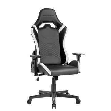 Silla Gamer Mars Gaming Mgcprobw Negra Con Detalle Blancos Brazos Regulables En Altura Reclinable 135º Cojines Ergonomicos So 2