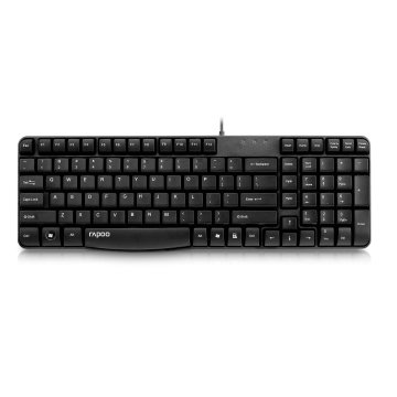 Teclado Rapoo Usb N2400 Portugues Resistente A... 2