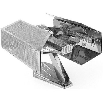 Maqueta 3d Metal Fascinations Star Wars Darth Vader Tie Advanced X1 Starfighter Montaje Sin Pegamento Ni Soldadura 2