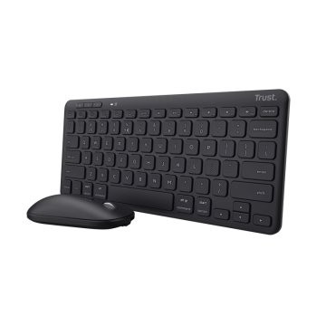Pack Teclado Y Mouse Wireless Y Bluetooth Trust Lyra Multidispositivo (usb Y 2 Disp Bt) Recargables - 25061 - Offer