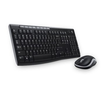 Teclado Logitech Wireless Combo Mk270 Ruso 2