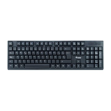 Pack Teclado Y Mouse Equip Life Wireless Combo 2.4ghz Color Negro 245221 2