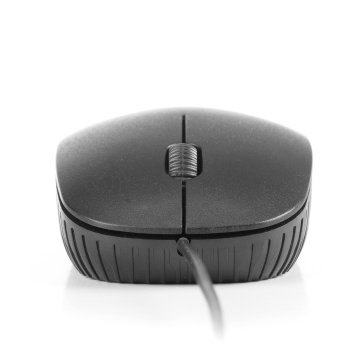 Mouse Ngs Flame Black Optico Con Cable 2