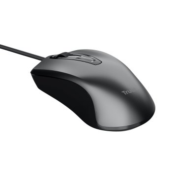 Mouse Trust Carve Usb 3 Botones Y Rueda Desplazamiento 1200dpi Color Negro 23733 2