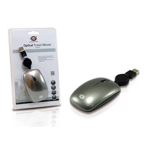 Mouse Conceptronic 3btrv Optico Diseño Travel Conceptronic 3 Botones C08-291