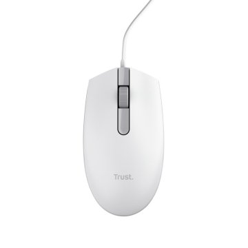 Mouse Trust Tm-101 Eco Usb 3 Botones Y Rueda Desplazamiento 1200dpi Color Blanco 25320 2
