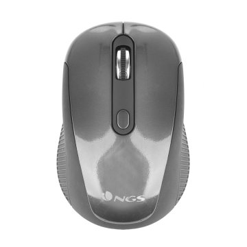 Mouse Ngs Wireless Haze 800 1600dpi 2.4ghz Nano Receptor Usb Color Gris negro