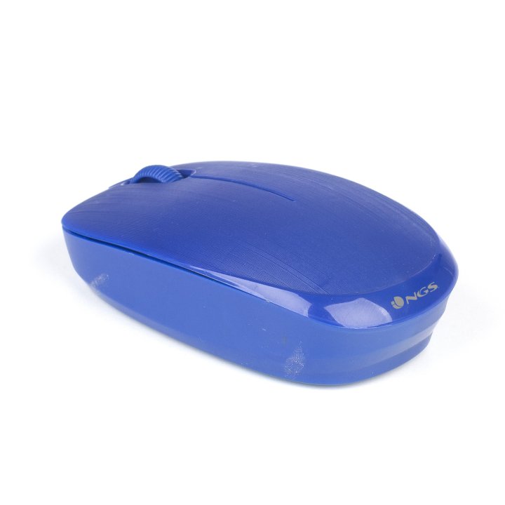 Mouse Ngs Wireless Fog Blue 1000dpi 2 Botones Nano Receptor 2.4ghz Color Azul