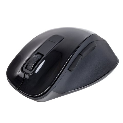 Mouse Ngs Wireless Bow Black 1200dpi 2.4ghz Nano Receptor Usb Color Negro