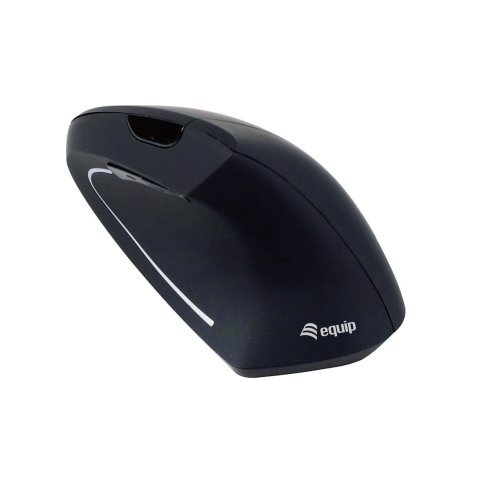 Mouse Equip Wireless Ergo 5 Botones 1600dpi Equip Life Color Negro