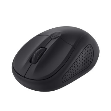 Mouse Trust Wireless Primo 4 Botones Y Rueda Desplazamiento 1000-1600dpi Color Negro 24794