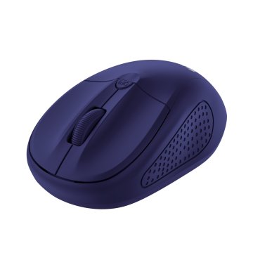Mouse Trust Wireless Primo 4 Botones Y Rueda Desplazamiento 1000-1600dpi Color Azul 24796
