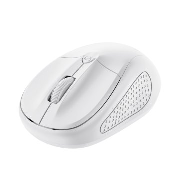 Mouse Trust Wireless Primo 4 Botones Y Rueda Desplazamiento 1000-1600dpi Color Blanco 24795