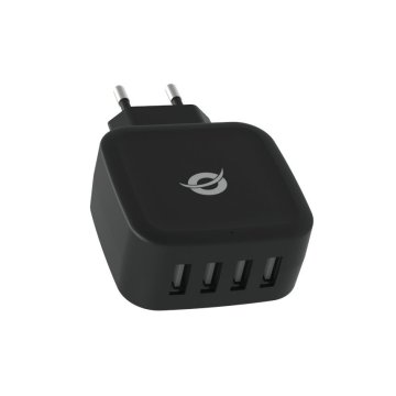 Cargador De Pared Conceptronic Althea 5v 4xusb (4x1a) 25w 2