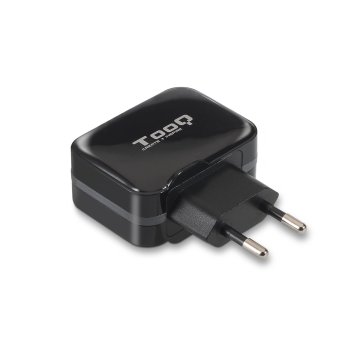 Cargador De Pared Tooq Tqwc-1s02 2xusb 3.4 A(total) Ai-tech Color Negro 2
