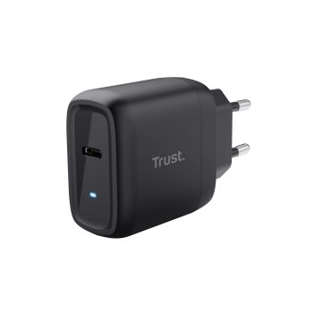 Cargador De Pared Trust Maxo Usb-c De 45w Con Cable Usb-c De 2m 24816