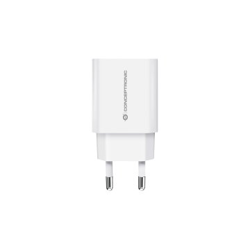 Cargador De Pared Conceptronic Usb-c 20w Pd 3.0 Color Blanco
 2