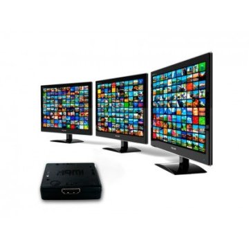 Adaptador Switch Hdmi 3 Puertos 1080p 4k Approx Appc28v2