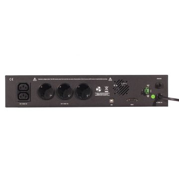 Sai Riello I-dialog Rack 60 - 600va   360 W Offline 3 X Shucko + 2 Iec 2