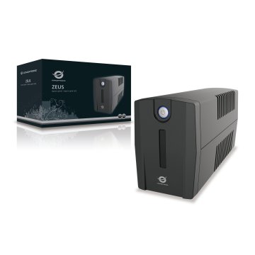 Sai 850va Conceptronic 480w 2 Shucko Proteccion Puerto Lan Modem 2