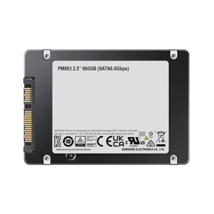 Disco Ssd Sata 6gb s 3,84tb 2.5" Samsung Datacenter Pm893 Mz-7l33t800