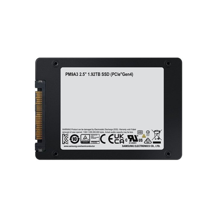 Disco Ssd Sata 6gb s 1,92tb 2.5" U.2 Samsung Datacenter Pm893 Mz-ql21t900