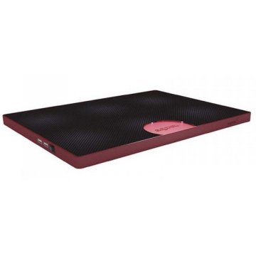 Base Refrigeradora Approx Con Leds - 2 Ventiladores - Puertos Usb E Interruptor On off Color Rojo - Oferta_moving