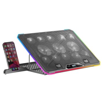 Base De Refrigeracion Para Portatiles Mars Gaming Mnbc13 Con Soporte De Movil tablet 13xfans  2