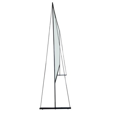 Pantalla Mural Portatil Approx 150" 365x193 Cm Marco Plegable De Hierro Trasera Negra Opaca Bolsa De Transporte 2