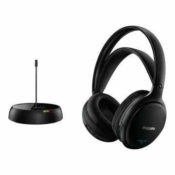 Auriculares Hi-fi Inalambricos Philips Shc5200 10 Base Con Conexión Jack 3.5mm Alcance 50m 2 Canales 2