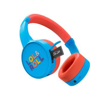 Headset Infantil Bluetooth Energy Sistem Lol&roll Kids Blue Bt 5.1 Ajuste De Tamaño Limitacion De Volumen Micro Integrado 2