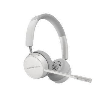Headset Bluetooth Energy Sistem Office Wireless 6 White Bt 5.0 Hq Voice Calls 15h De Conversacion Promo 2