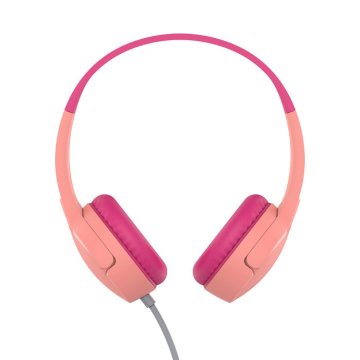 Auricular Belkin Aud004btpk Soundform Mini Kids Con Cable Rosa 3.5mm