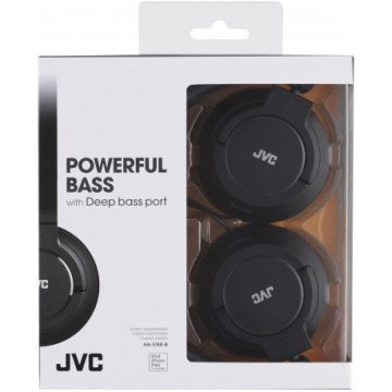 Headset Jvc Ha-s180-b Con Cable Jack 3.5mm Color Negro 2