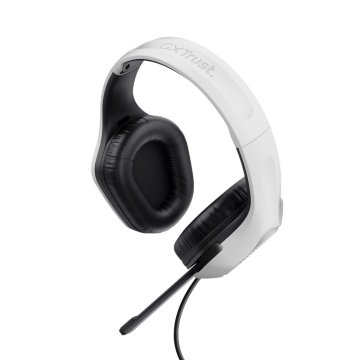 Headset Trust Gaming Gxt 415ps Zirox Ps5 Ligeros, Microfono Plegable, Blancos 24993 2