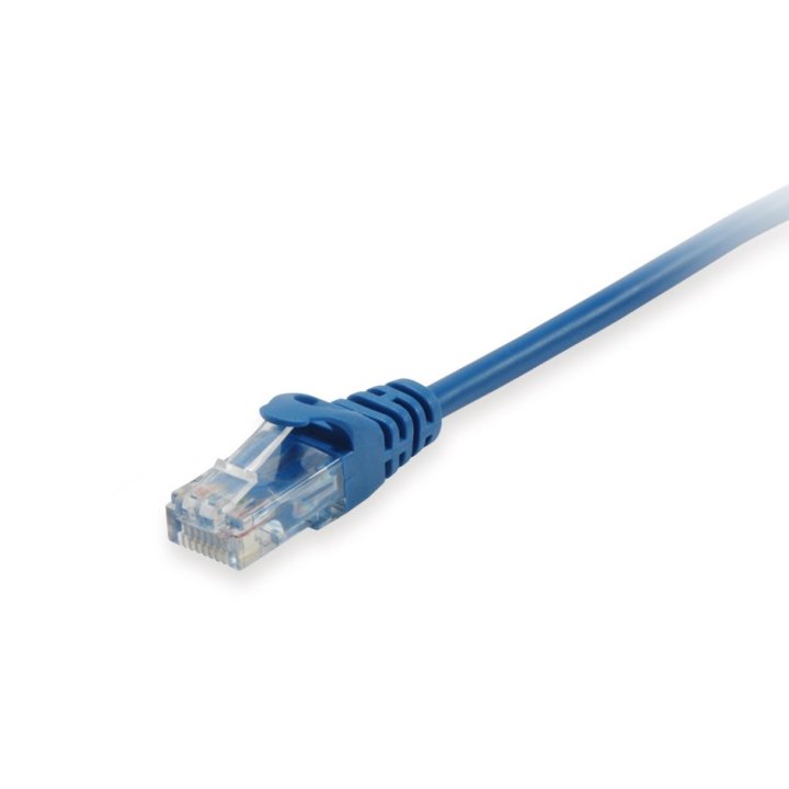 Cable De Red Rj45 Cat6a U utp Lszh 1.5m Color Azul