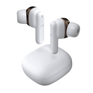 Auricular Intrauditivo Bluetooth Mars Gaming Mhib White Bt 5.1 Tws Sonido Dual Driver Estuche De Carga Usb-c