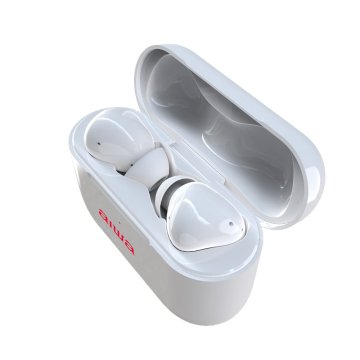 Auricular Bluetooth Intrauditivo Anc Aiwa Ebtw-888anc White Bt 5.0 Con Cancelacion De Ruido Activo Caja De Recarga 2