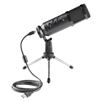 Microfono Sobremesa Ngs Gmicx 110 Unidireccional Con Tripode Y Conexion Usb 2