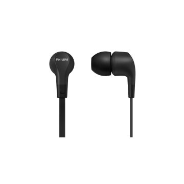 Auricular Intrauditivo Philips Tae1105bk 00 Color Negro Drivers 8.6mm Jack 3.5mm Controlador En Cable 2