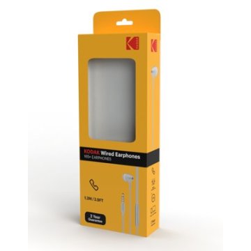 Kodak Auriculares 170+ Con Microfono Intrauditivos Silicona Plata 2